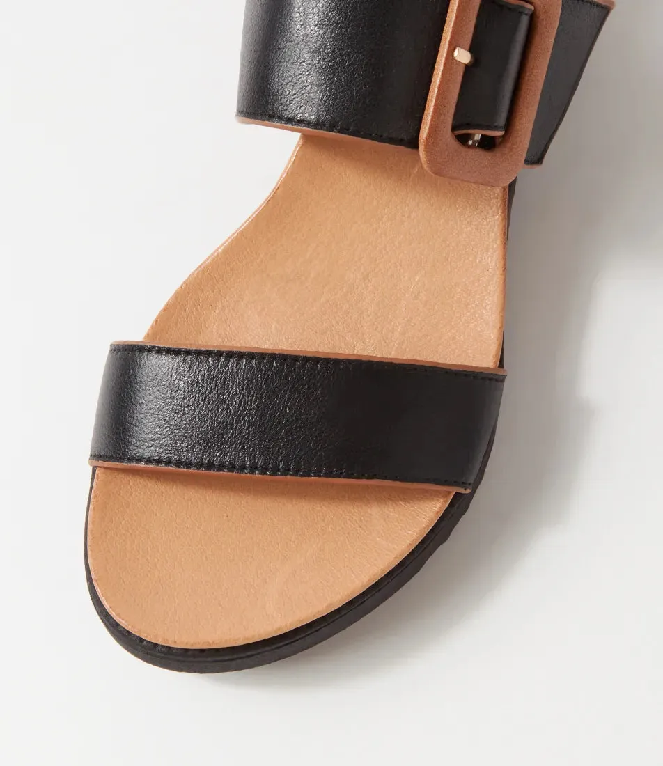 Django & Juliette 'Albany' - Black/Tan